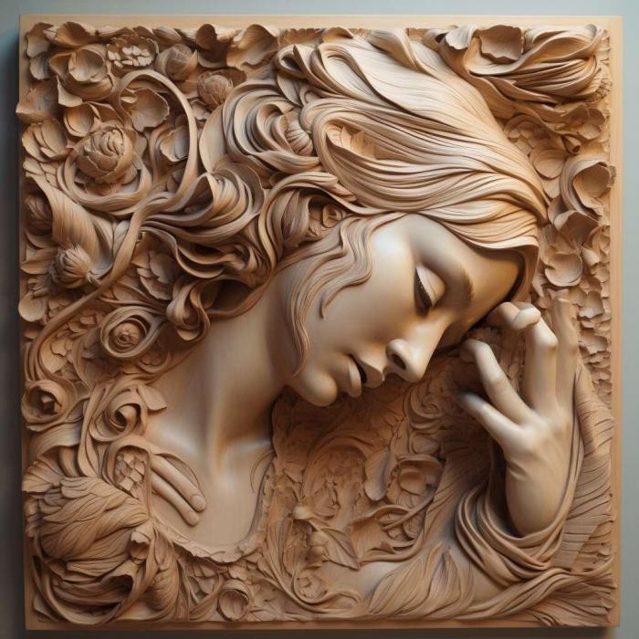 نموذج ثلاثي الأبعاد لآلة CNC 3D Art 